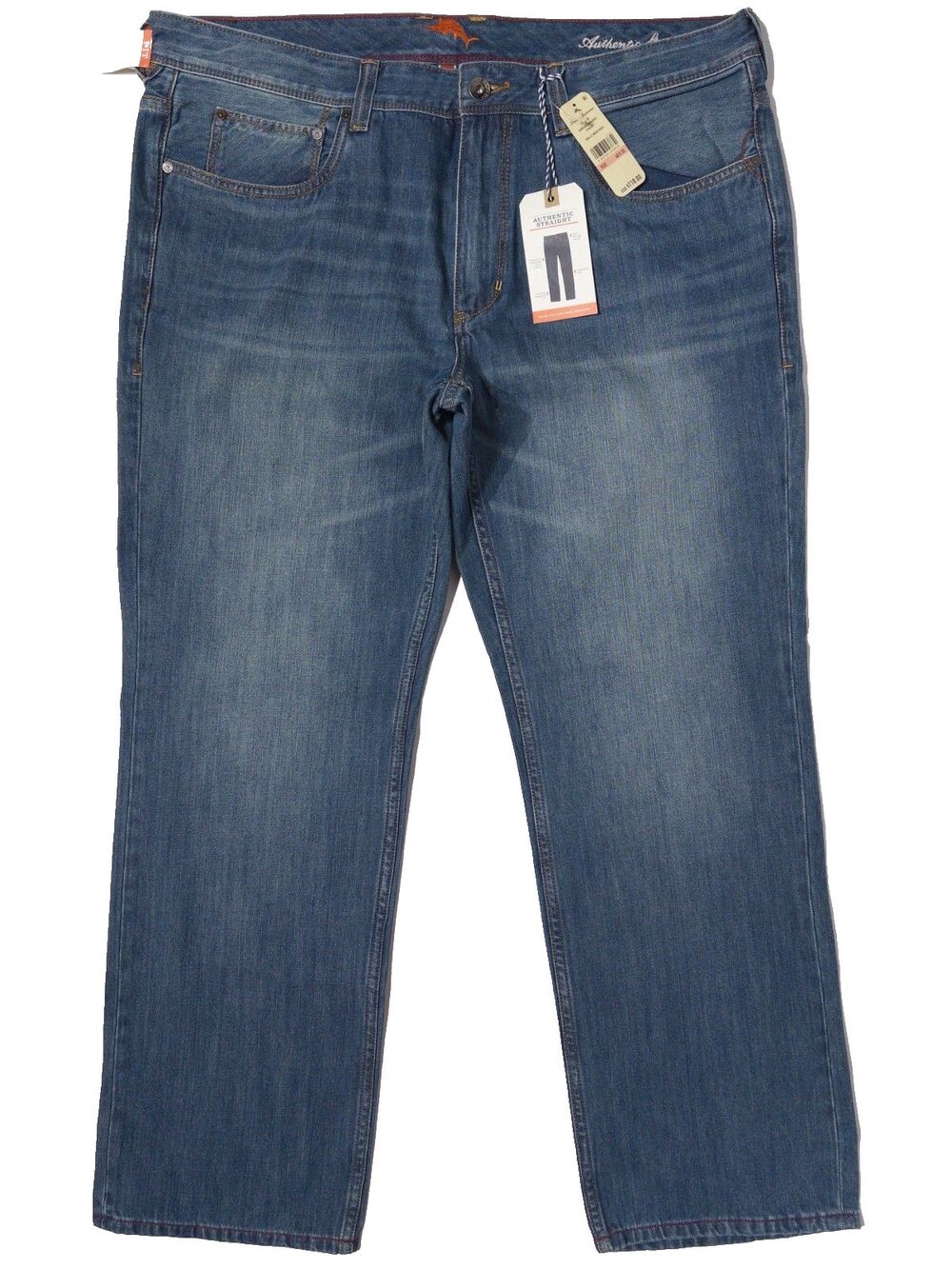 NWT $118 Tommy Bahama Barbados Authentic Straight Fit Jeans Men Size 40x32 (J4)
